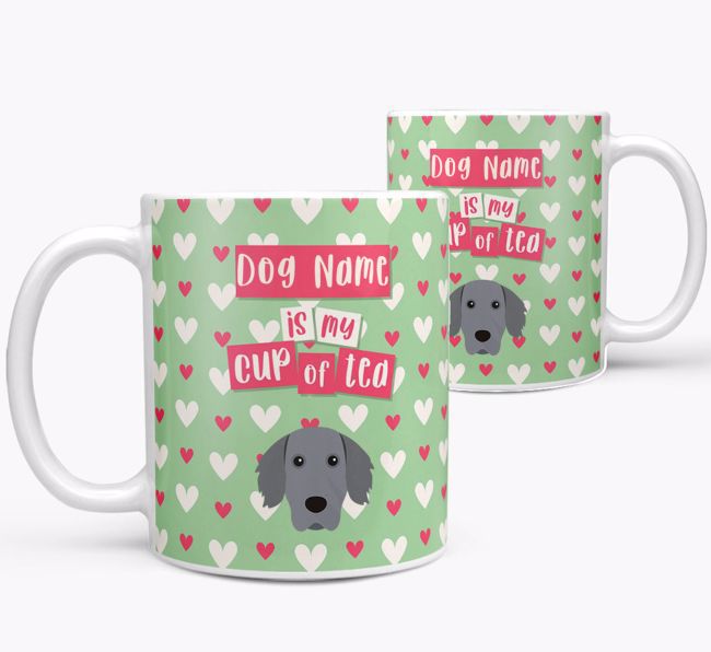 Personalised {breedFullName} '{dogsName} is my Cup of Tea' Mug